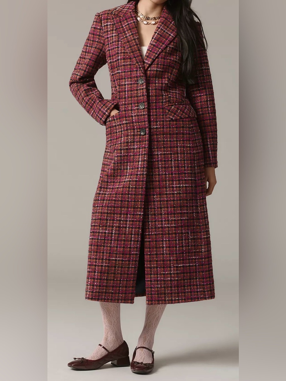 Avec Les Filles Anthropologie long coat